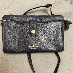 Coach Navy Blue Crossbody Bag